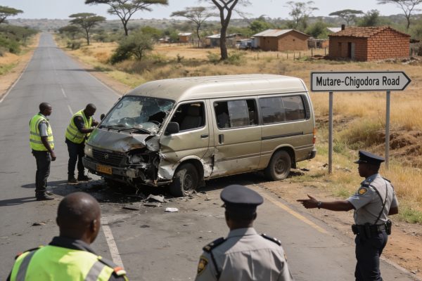 Four Dead in Fatal Kombi Crash on Mutare-Chigodora Road