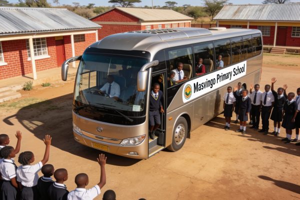 Masvingo Primary School Marks 38th Anniversary with Acquisition of $230,000 Luxury Bus