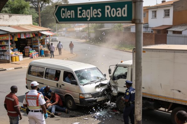 Three Killed, 19 Injured as Kombi and Truck Collide on Harare’s Glen Eagles Road