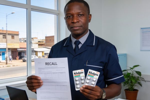 Zimbabwe Health Ministry Recalls Two Batches of Blood Pressure Drug Nifedipine Over Quality Concerns