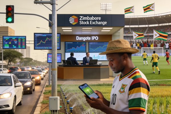 Zimbabwe News Digest: Dangote IPO Access, Rainfall-Aware Farming, Harare Traffic Cameras and AFCON Return